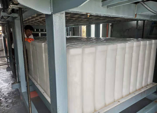 Putian 10 tons direct cooling block ice machine case