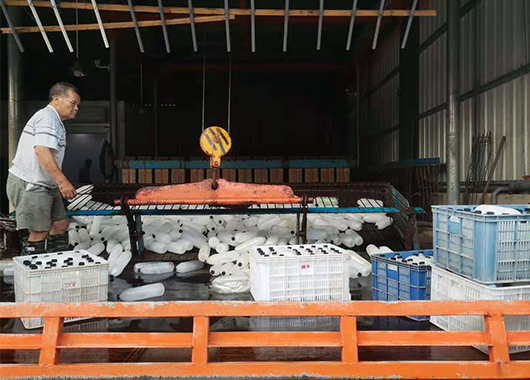 A case of ice making in a 20-ton salt pond in Fujian